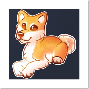 Shiba Inu Posters and Art